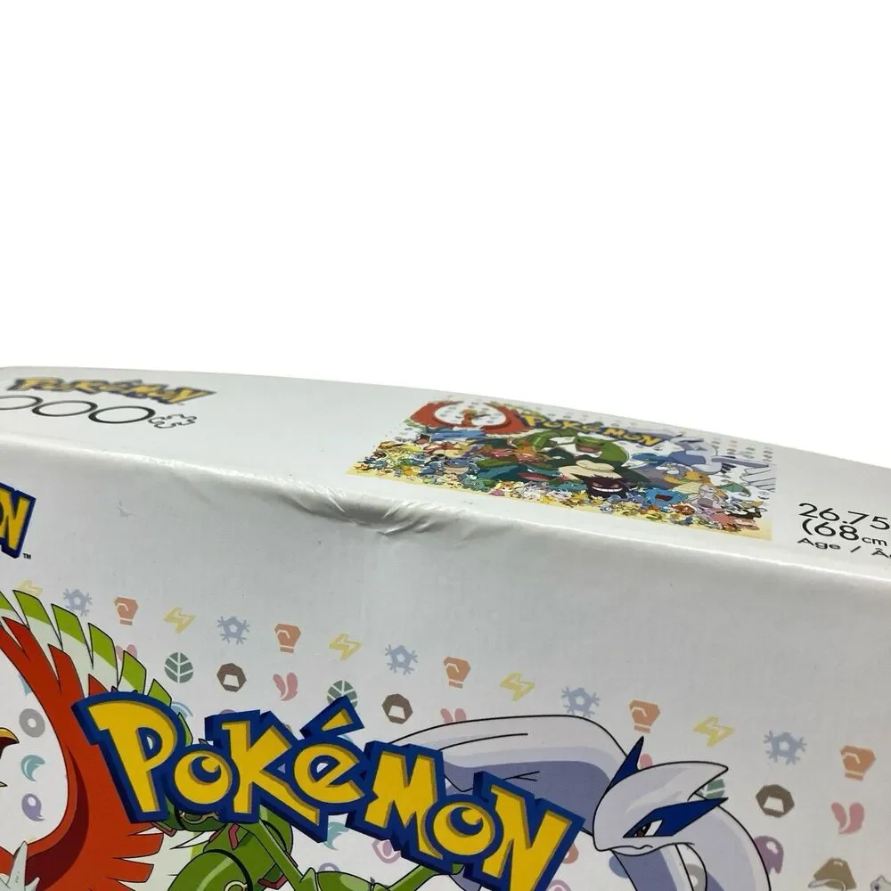 Pokemon Puzzle 1000 Piece Pikachu Charizard Eeve Mewtwo Collectible‎ Games